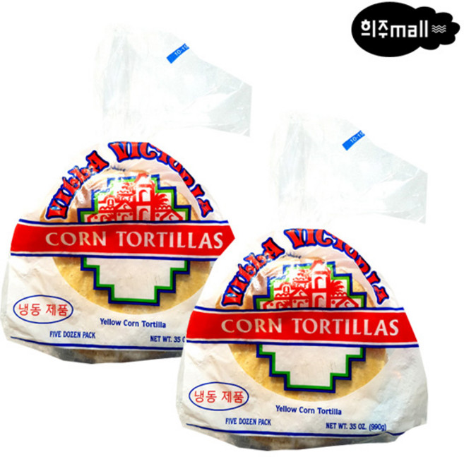 희주몰(글로벌와이케이)콘 또띠아 990g, 2개