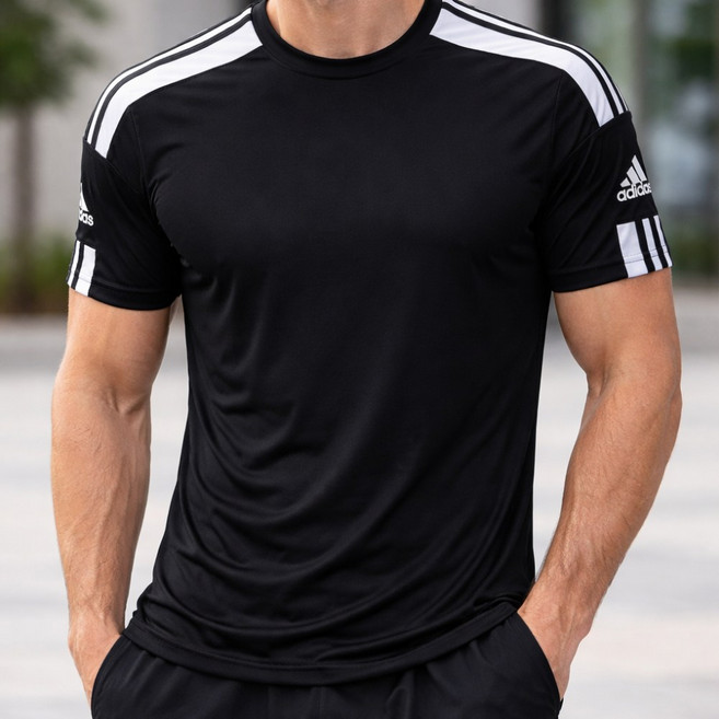 아디다스 남성 스쿼드라 21 반팔 저지 GN5720