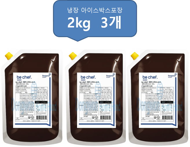 동원 비셰프 데미그라스소스, 2kg, 3개