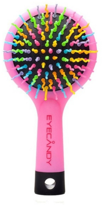 아이캔디 레인보우 볼륨S 헤어브러쉬 M, 핑크, 1개