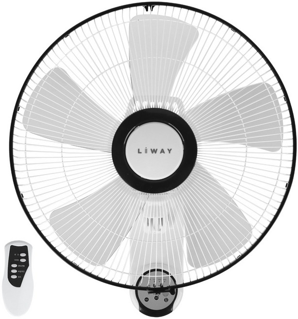 리웨이 벽걸이 리모컨 선풍기 LWF-WR655
