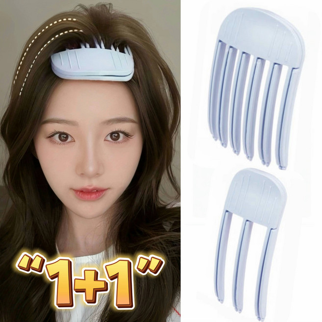 MUYU 뿌리 볼륨 집게핀 3핀+6핀 정수리 뿌리 고정 남녀 공용 4컬러