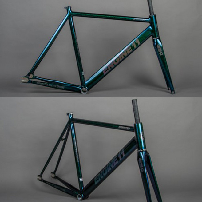 엔진11 스프린터 2025 픽시 프레임셋, 그린웨이브, 1개