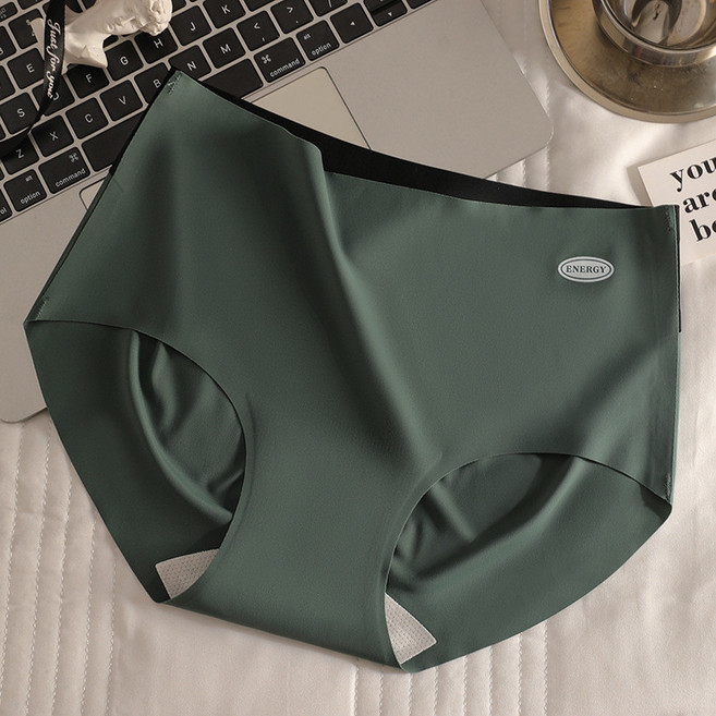 항공배송 5개세트 여성팬티 심리스 아이스실크 3D 힙업 팬티 무봉제 7A 항균소재 삼각팬티