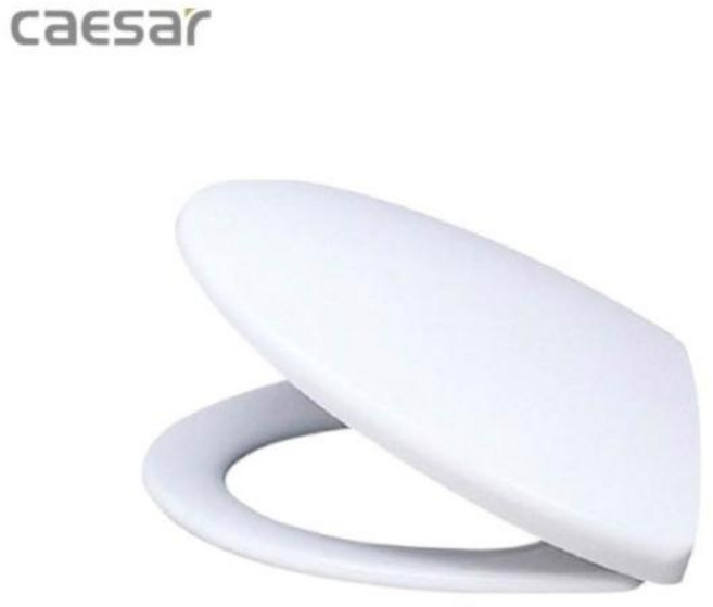 凱撒 Caesar 緩降馬桶蓋 舒適易清潔 簡約設計 多尺寸選擇 白色, 1個