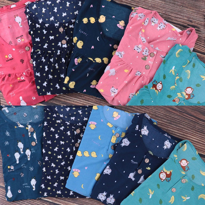 오브 유아동 캐릭터 냉감 민소매 쿨상하세트 마약잠옷 아이스실내복 여름아동잠옷