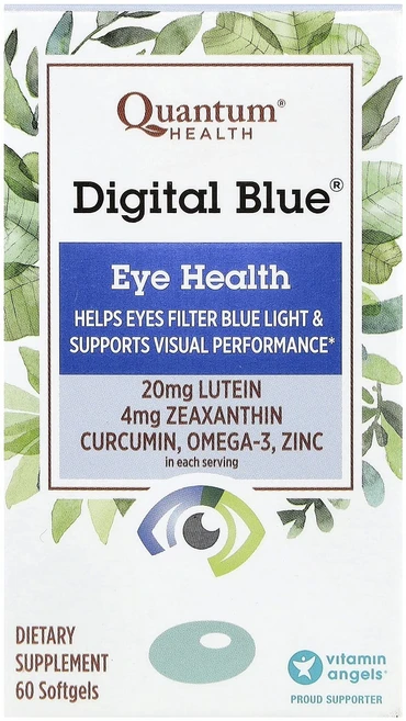 몸관리하세요 겨울입니다 Quantum Health Digital Blue® 눈 건강 소프트젤 60정 특별관리진행, QuantumHealthDigitalBlue눈건강소프트, 1개 - 쿠팡