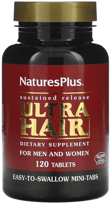 NaturesPlus Ultra Hair 남성 및 여성용 120정, NaturesPlusUltraHair남성및여성용120정, 1개 - 쿠팡