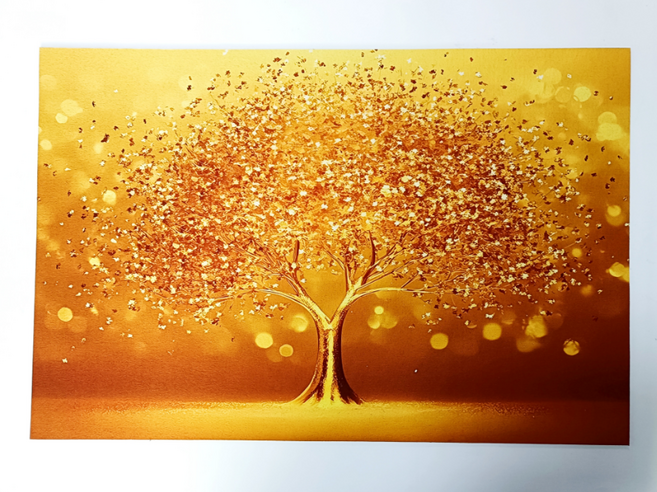 다알리아 엄마선물 돈 들어오는 소리가 들리는 골드 규조토 발매트, 금가루 돈나무