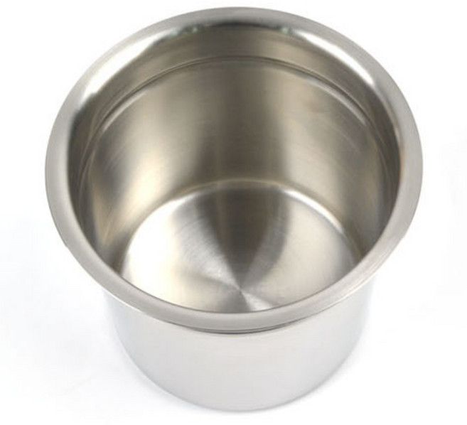 키친쿡 업소용 필수품 낮은 스텐 비엠피 BMP 소스통 양념통 수저 집게 보관통, 1호(뚜껑미포함), 1개