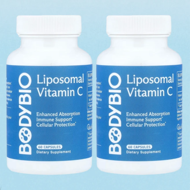바디바이오 리포좀비타민C 60캡슐 영국산비타민C 2세트, 2개, 60정 - 쿠팡