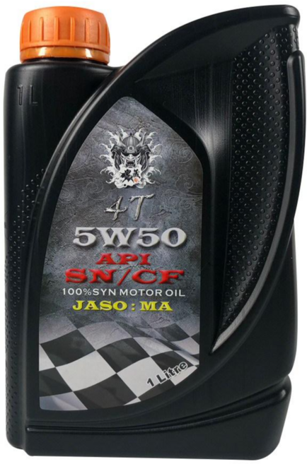 艾瑞森 鬼藏4T騎士機油 全合成機油 機車機油, 5w50, 1個, 1L