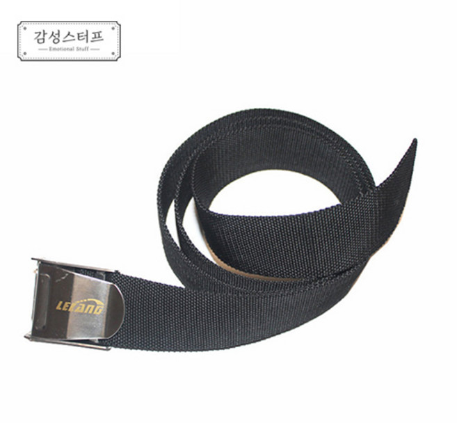 프리다이빙 스쿠버 다이빙 벨트 스트랩 버클 웨이트, 블랙