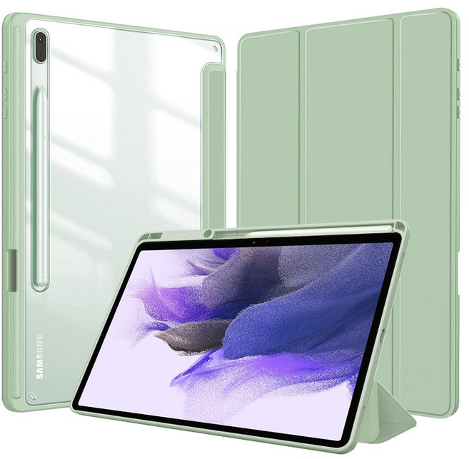 갤럭시 탭 슈퍼 클리어 펜슬 수납 케이스, 민트