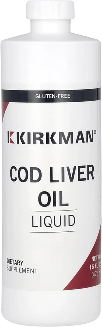 Kirkman Labs 대구 간유 액상 무맛 473ml, 3개, 473.176ml - 쿠팡