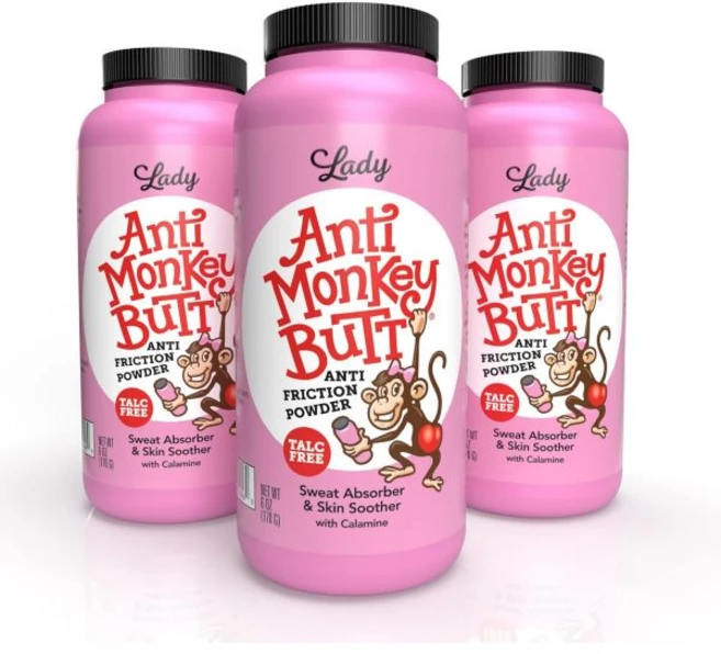 Anti Monkey Butt 몽키 여성용 바디 파우더 170g x 3개 - 쿠팡