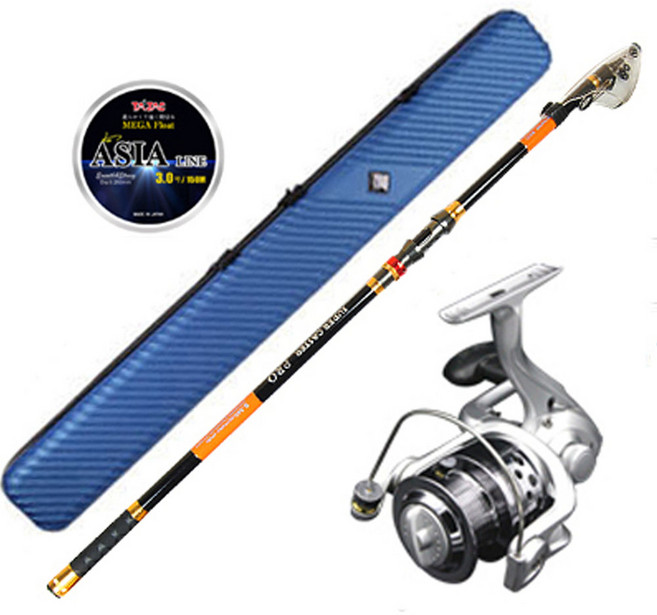 질좋은 카본 원투 낚시대세트 바다 낚시세트 민물 (상세설명참조), 선택01.원투낚시 기본 4종 세트