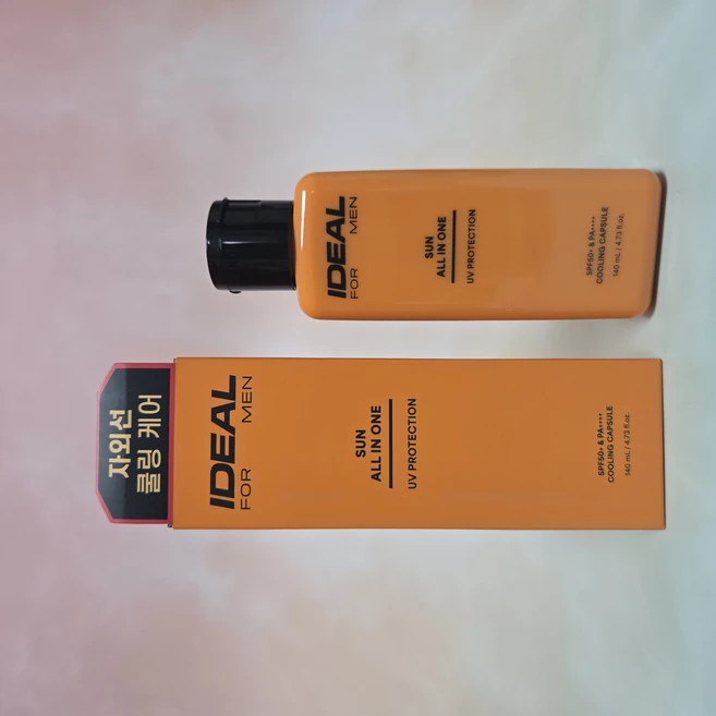 정품) 아이디얼 포 맨 선 올인원 140ml, 1개 - 쿠팡