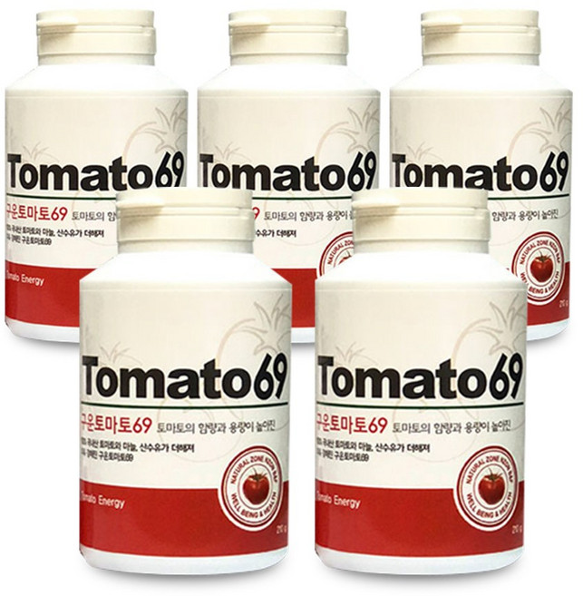 엔존 구운토마토69 신문정품 토마토환 210g 더강력한효능, 5개