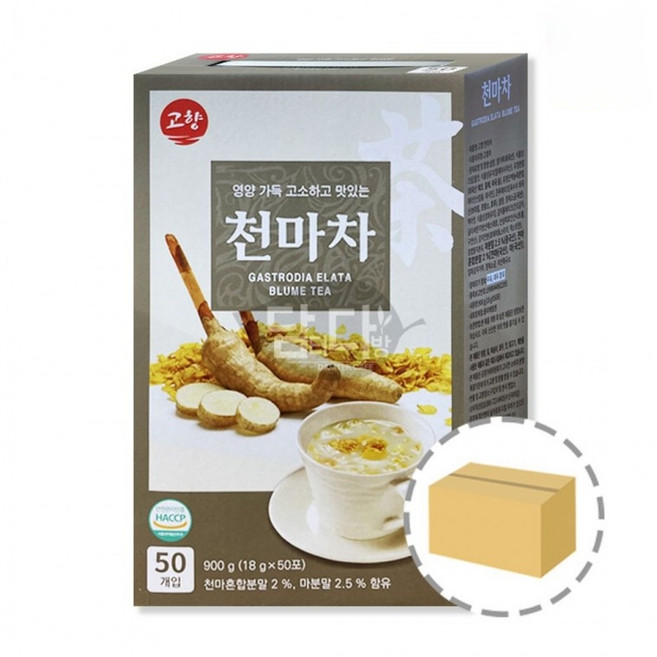 고향 영양가득 고소하고 맛있는 천마차 18g 50개입 8개