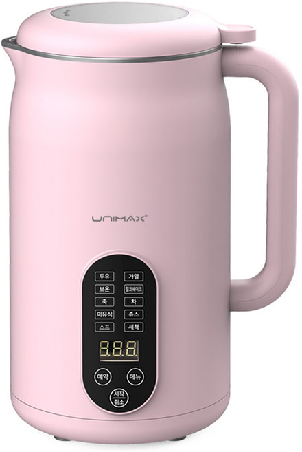 유니맥스 10중칼날 간편세척 1.2L 두유제조기 UMM-2281PL, UMM-2281PL-P