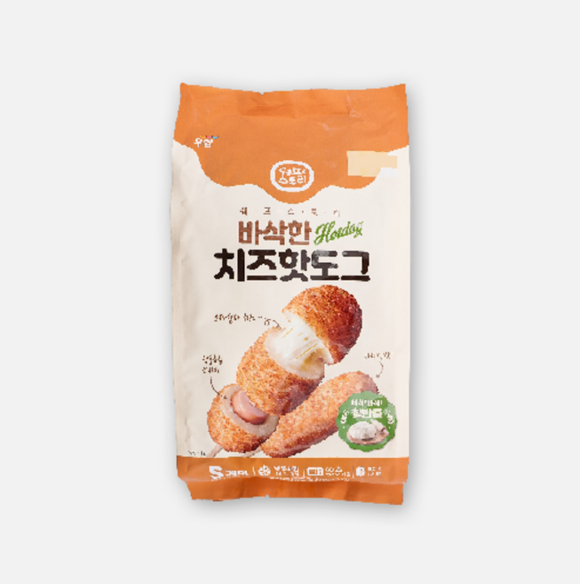 쉐프스토리 바삭한 치즈핫도그, 2개, 400g