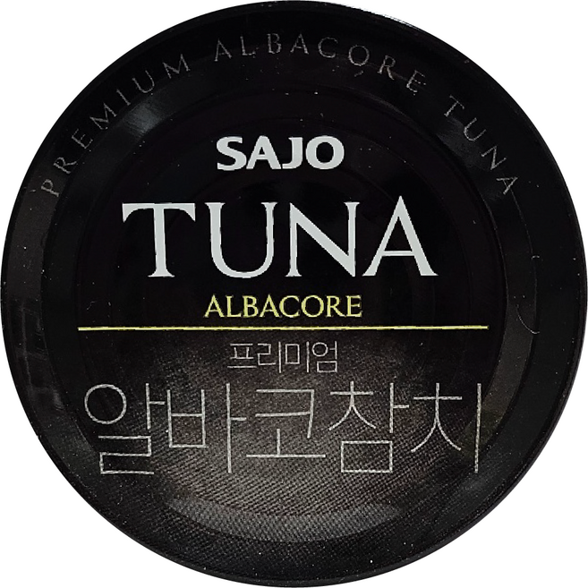 해표 프리미엄 통살참치 알바코 100g, 1개