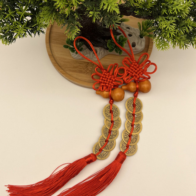 재물운 금전운 오황동 오제전 표주박 장식, 2개입