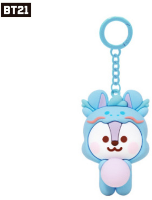 BT21 스윗띵즈 피규어 키링 키홀더 열쇠고리 디저트, 치미, 1개