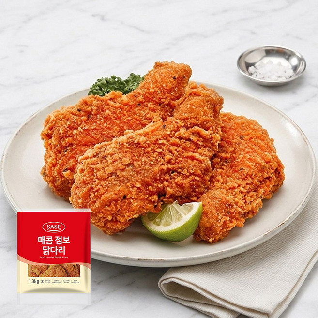 사세 매콤 점보 닭다리 1.3kg 10팩, 10개