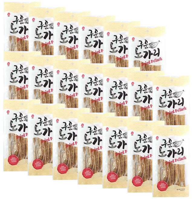 썬푸드 구운노가리40g(고추장포함) 20봉지, 40g, 20개