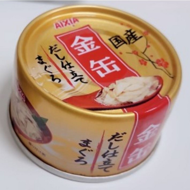 아이시아 금관 진육수 고양이 습식캔, 12개, 70g, 참치