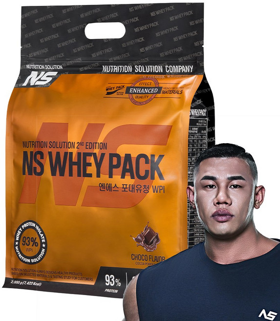 NS 포대유청 WPI 초코맛 2kg 헬스보충제 단백질보충제, 1개