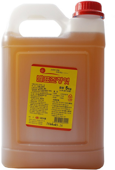 대진 별표조청엿 5kg, 1개