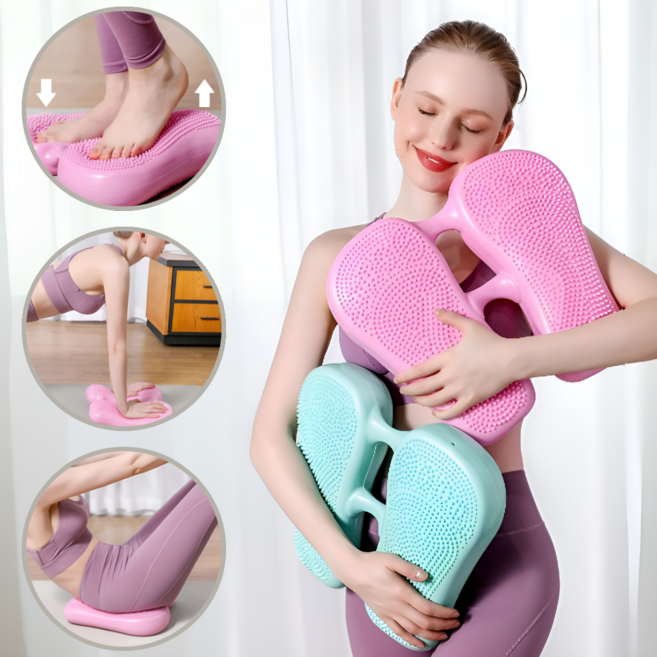 살림하루 하루10분 하체탄탄 코어잡는 지압 스텝퍼, 퍼플