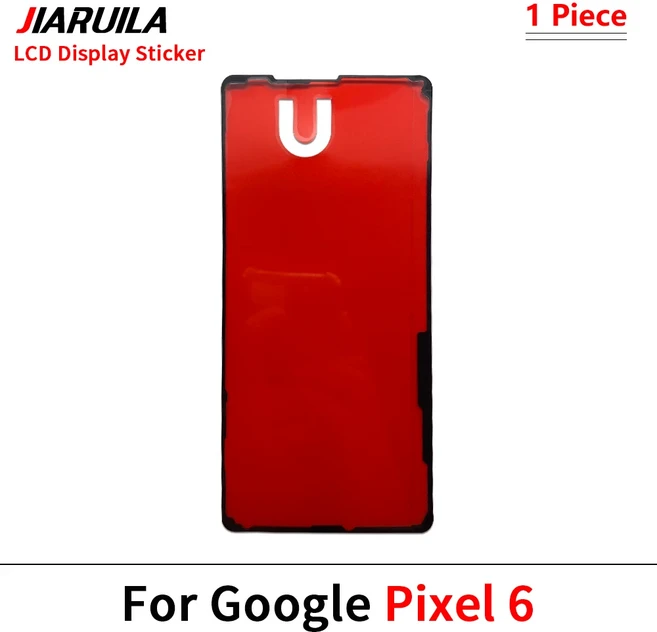 50개 LCD 화면 디스플레이 접착 테이프 프레임 스티커 부품 (구글 픽셀 3 4 5 6 7 8 프로 4A 5A 6A 7A 8A 9, 12 Pixel 6