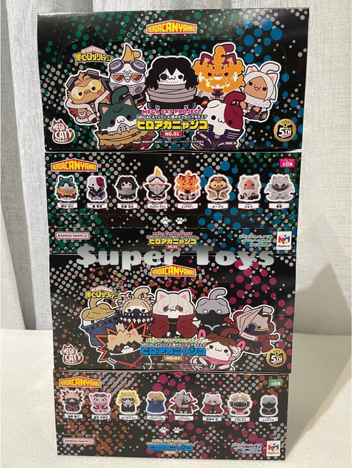 我的英雄學院 MEGACAT PROJECT HEROACA NyaNko NO.02 盒玩 公仔, 1個, 安德瓦