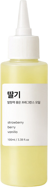 발향력 좋은 프래그런스 오일 원액, 66.딸기, 100ml, 1개