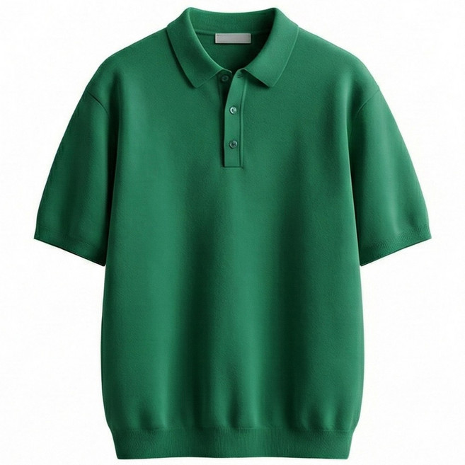 탑보이 썸머 린넨 오버핏 워셔블 카라 반팔 니트 (TC032)