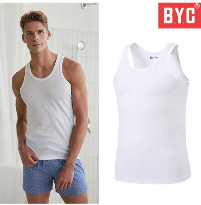 BYC BYC 남성 런닝 땀냄새 제거 데오니아 에어로쉬 민소매 런닝 1매