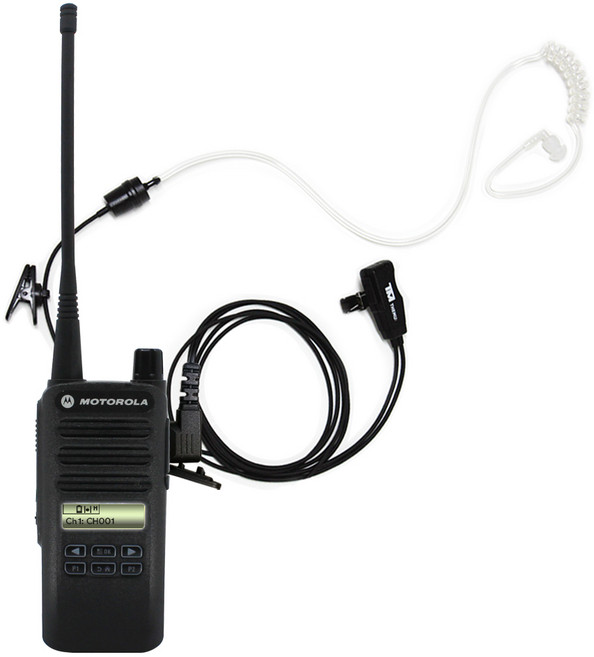 모토로라 XIR-C2620 디지털무전기+이어마이크 세트 MOTOROLA 업무용무전기1대+투명튜브 경호이어 1개