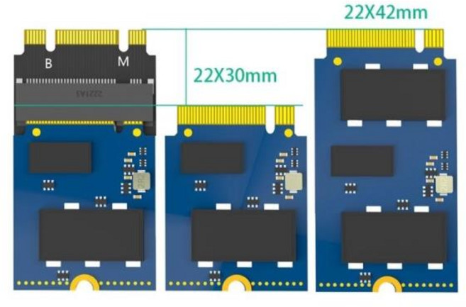 M.2 NVME M 키 B+M 2230 ~ 2242 확장 어댑터 확장 보드 T470 T480 L480 T580 X270 X280에 대한 교체, 한개옵션0, 한개옵션0