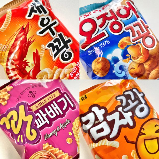 꽝스티커 돌잔치 꽝상(행운의자리상 소규모 돌잡이 스티커 새우꽝 꽝이슬 꽝과자 선물), 오징어땅콩(202g) 스티커, 1개