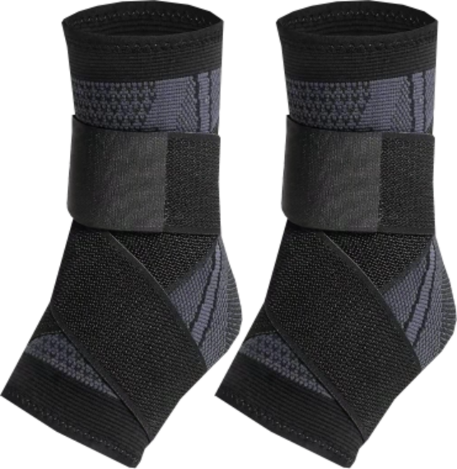 마디맘 2단 발목보호대 2p 좌우세트, 2개, 블랙