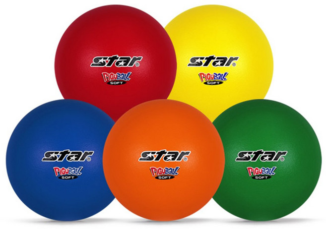 스타스포츠 피구공 2호 CB8102S 스폰지 안전피구공 아동, 옐로우／FREE, 옐로우, 1개