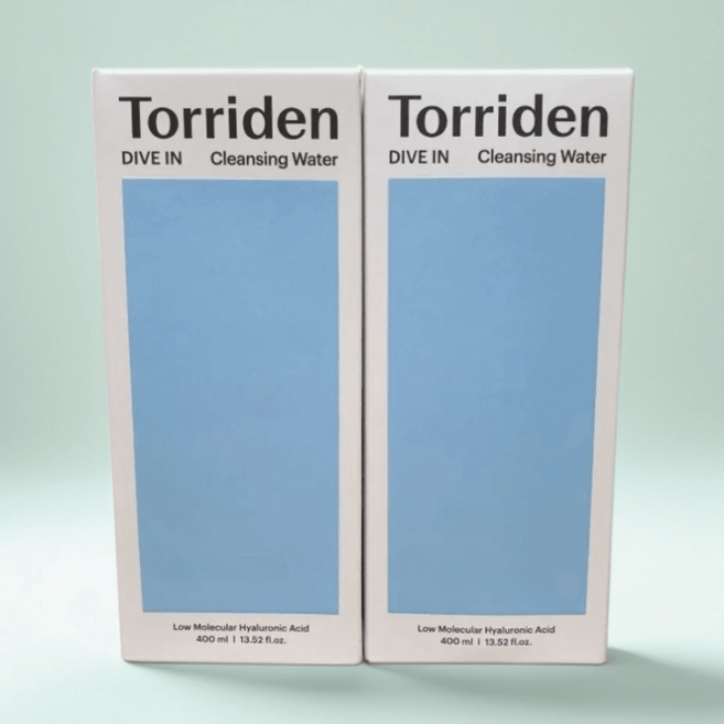 토리든 다이브인 저분자 히알루론산 클렌징 워터, 400ml, 2개