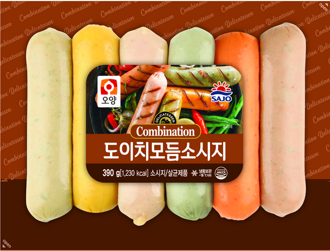 사조 도이치모듬소시지390g, 390g, 5개