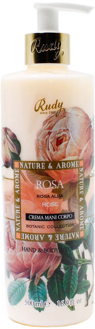 아로마 에센셜오일 함유 고급스런 향이 좋은 네츄라&아로마 바디로션 500ml 로즈, 1. 로즈 - 장미향, 1개