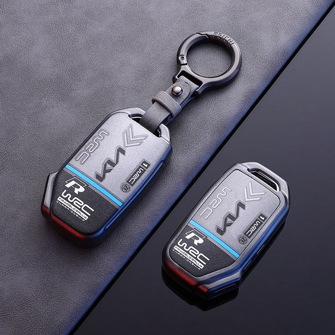 기아 차키 케이스 k5 k3 스포티지 스마트키 홀더, E모델+그레이링
