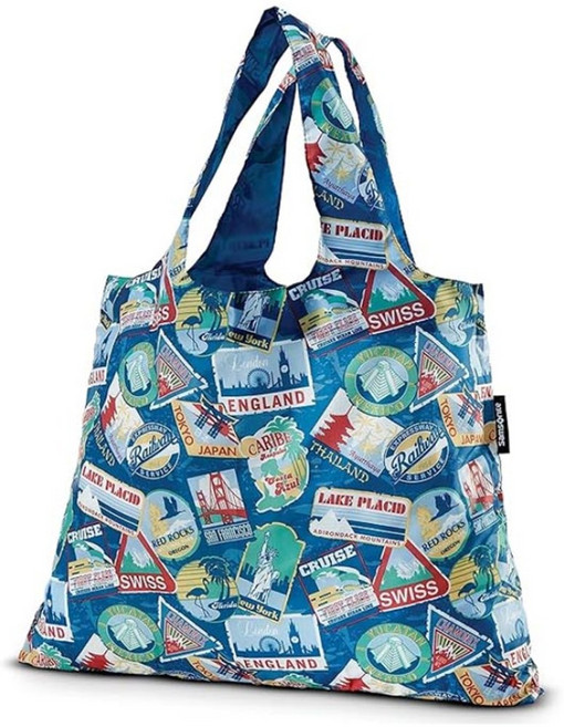 쌤소나이트 도시 프린트 쇼퍼백